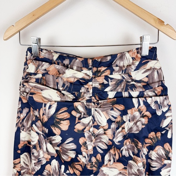En Saison NWT Abella Midi Skirt in Navy Blush Size Small - Picture 6 of 7